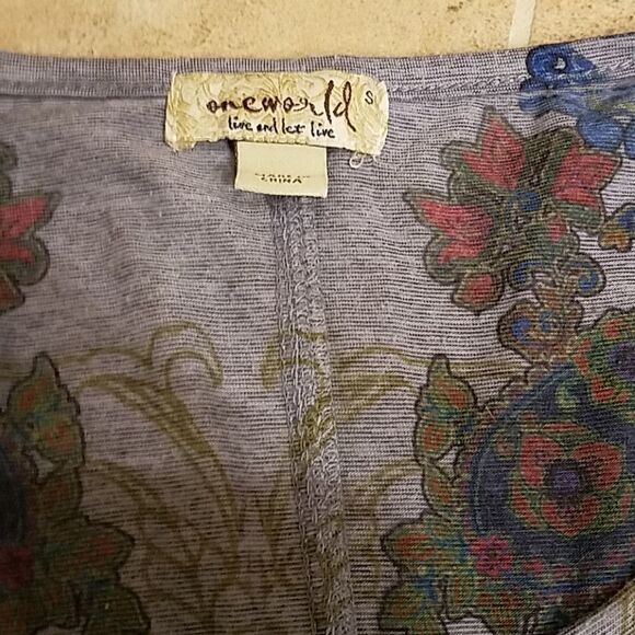 One World beaded top  - Picture 2 of 6